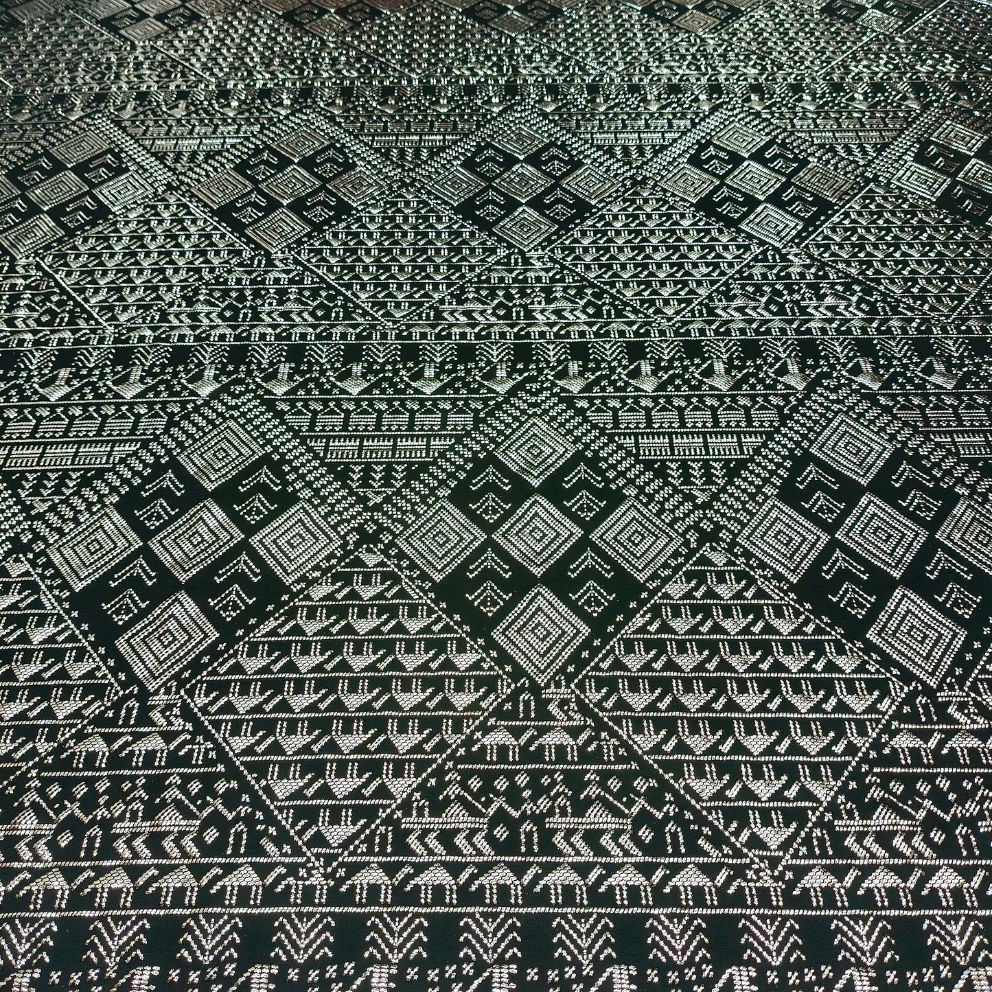 The Elastic Rayon Faux Assuit foil print Fabric Tribal BellyDance ATS Costume Fabric Oriental Dance