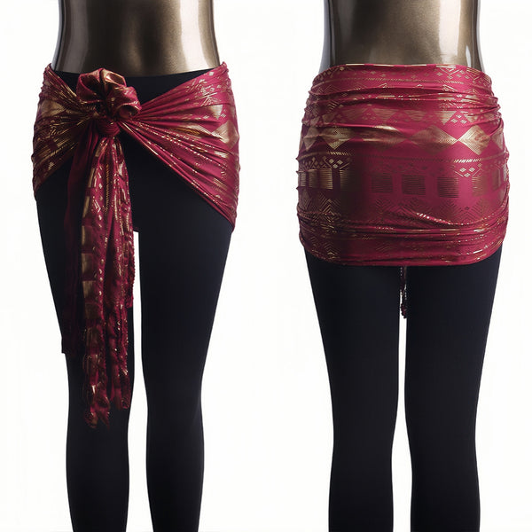 American-style Vintage Ornate Lace Hand-sewn Flowing Fringes With High Elasticity And Softness, For Belly Dance Hip Towel And Other Dance Equipment. The Graceful Swaying Movement Makes The Movements More Vivid