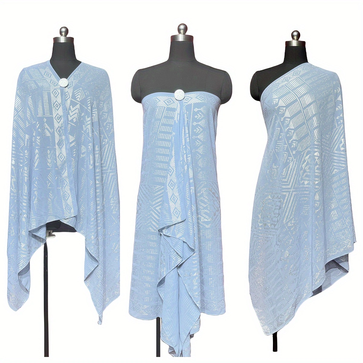 Assuit Blue Silver