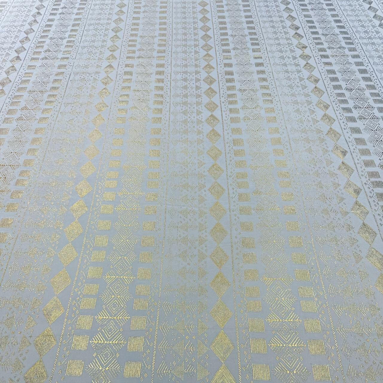 1 Yard Elastic Velvet Diamond flower fabric Faux Assuit foil print Vintage style Gorgeous DIY Clothing Dance Material