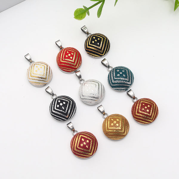 9pcs color daily decoration all original handmade ladies retro colorful fashion pendants