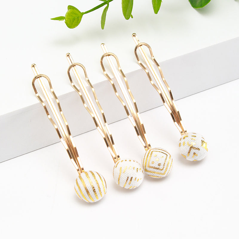 4pcs colorful fashion several new design alloy women hair accessories cute girl out party hairpin combination