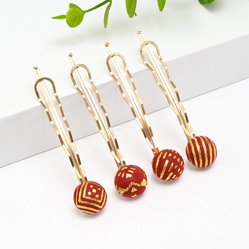 4pcs colorful fashion several new design alloy women hair accessories cute girl out party hairpin combination