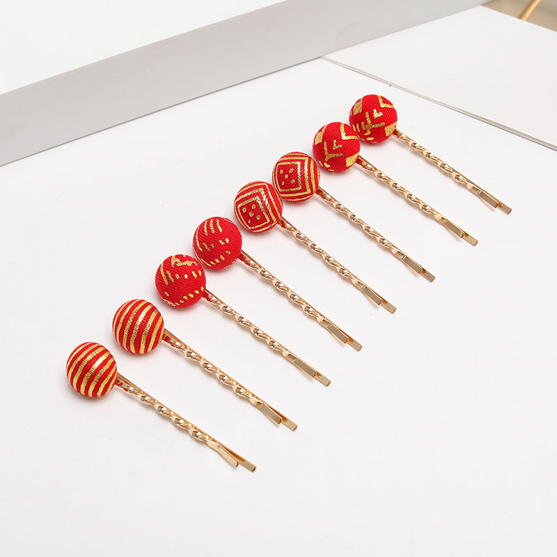 Cute Boho ladies colorful hairpin styling accessories for girls holiday gifts
