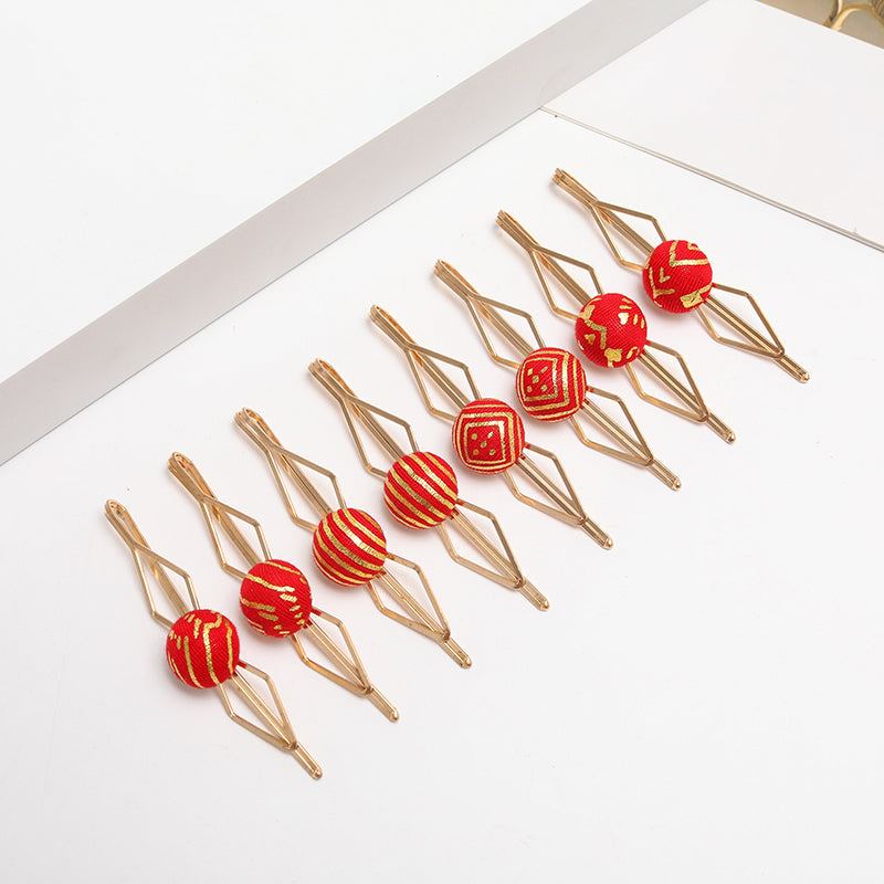 Boho retro cute hairpin styling dresses up accessories for girls holiday gifts