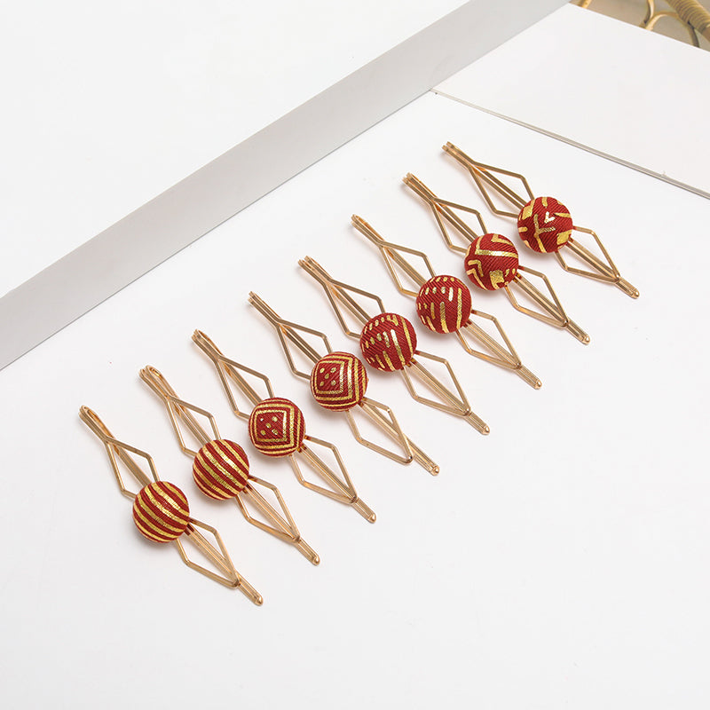 Boho retro cute hairpin styling dresses up accessories for girls holiday gifts