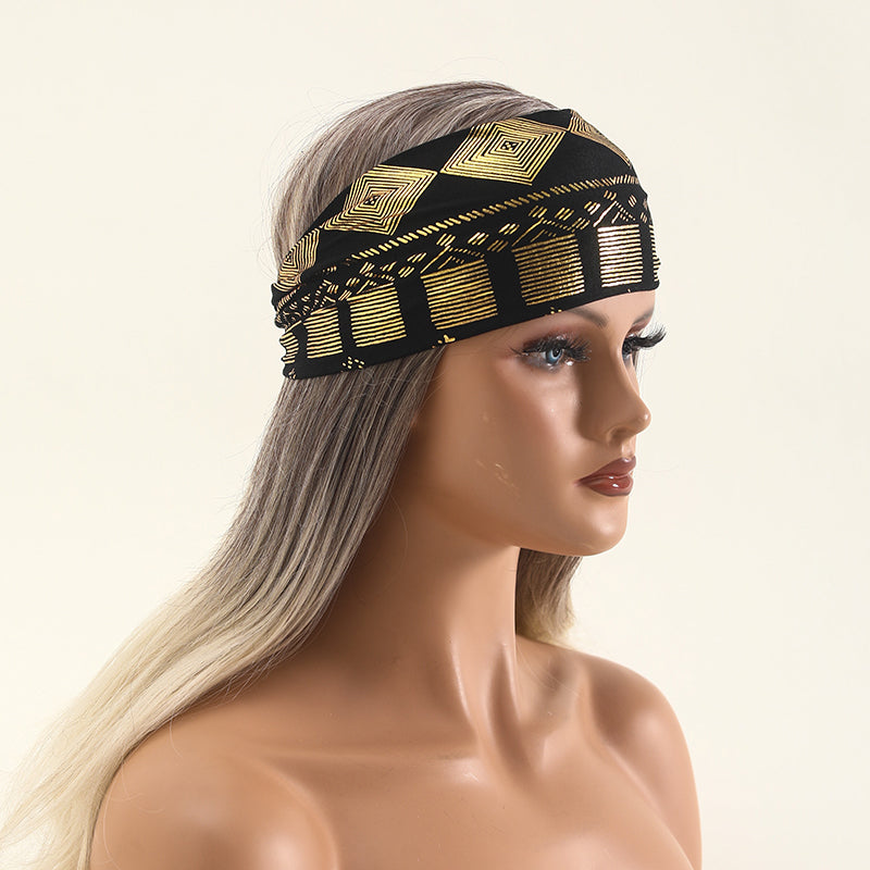 Modal Cotton Fashion Dress Women's headband Vintage scrunchie for everyday wear party hijab