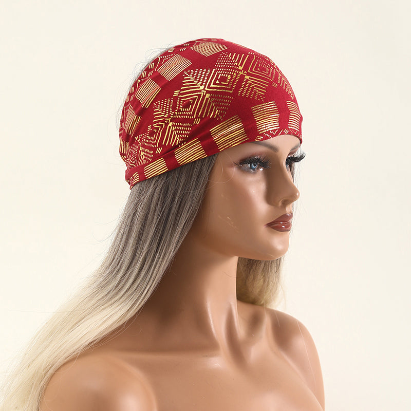 Modal Cotton Fashion Dress Women's headband Vintage scrunchie for everyday wear party hijab