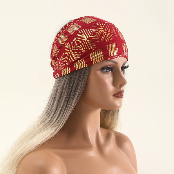 Modal Cotton Fashion Dress Women's headband Vintage scrunchie for everyday wear party hijab