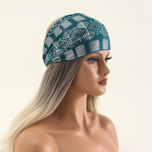 Modal Cotton Fashion Dress Women's headband Vintage scrunchie for everyday wear party hijab