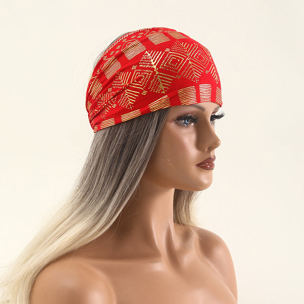 Modal Cotton Fashion Dress Women's headband Vintage scrunchie for everyday wear party hijab