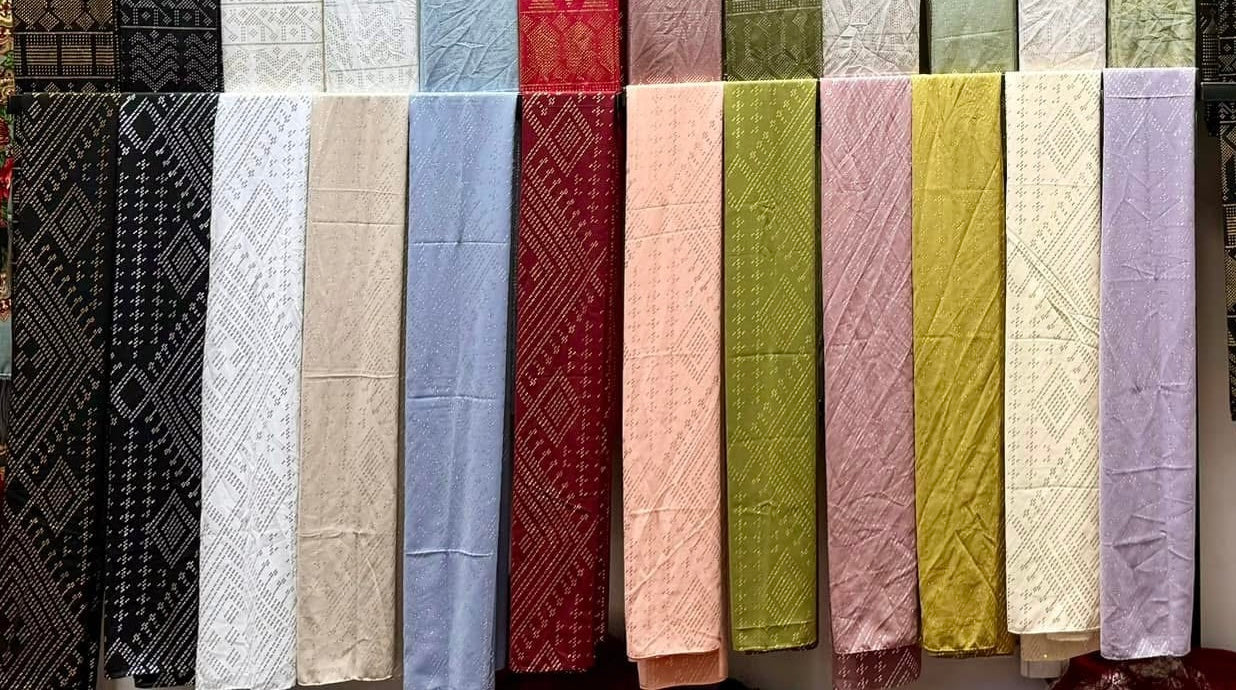 Pearl chiffon non-elastic fabric Clearance sale bloomers harem pants