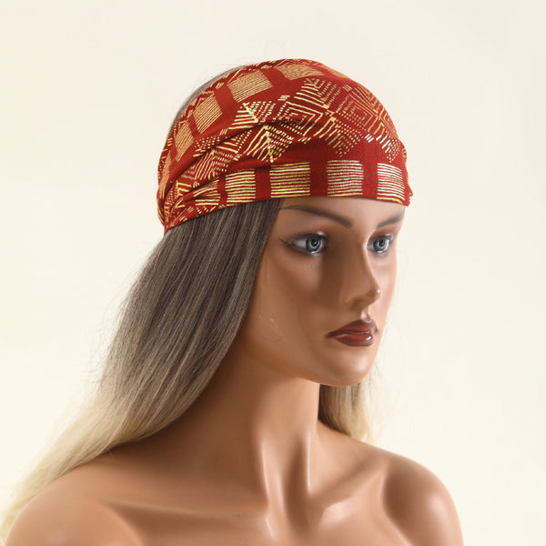 Modal Cotton Fashion Dress Women's headband Vintage scrunchie for everyday wear party hijab