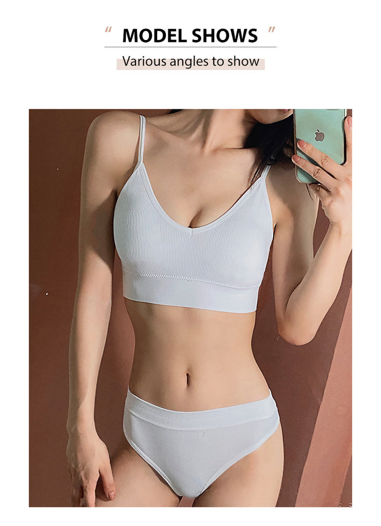 Sexy Bra and Panties Set Lingerie Women Panties Seamless Custom Bralet –  Yiwu Daoyang trade Co.,LTD