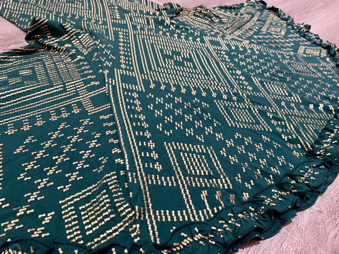Gorgeous Flamenco Assuit Mermaid Skirts Oriental Skirt Modal Rayon Stretch Faux Assuit Foil Print