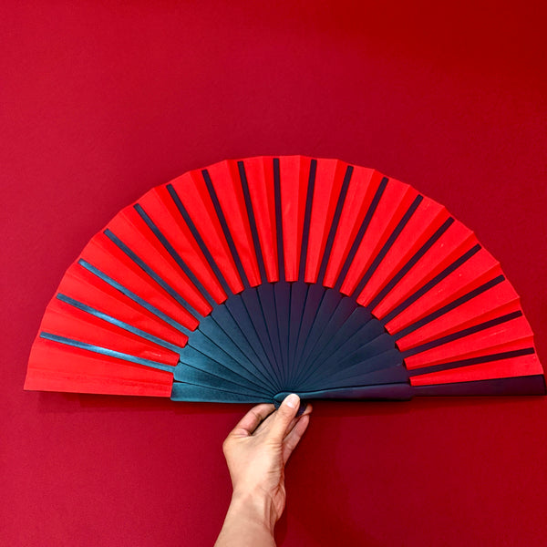 Pure Color Spanish wooden Fan Flamenco dance fan craft fan Bellydance props