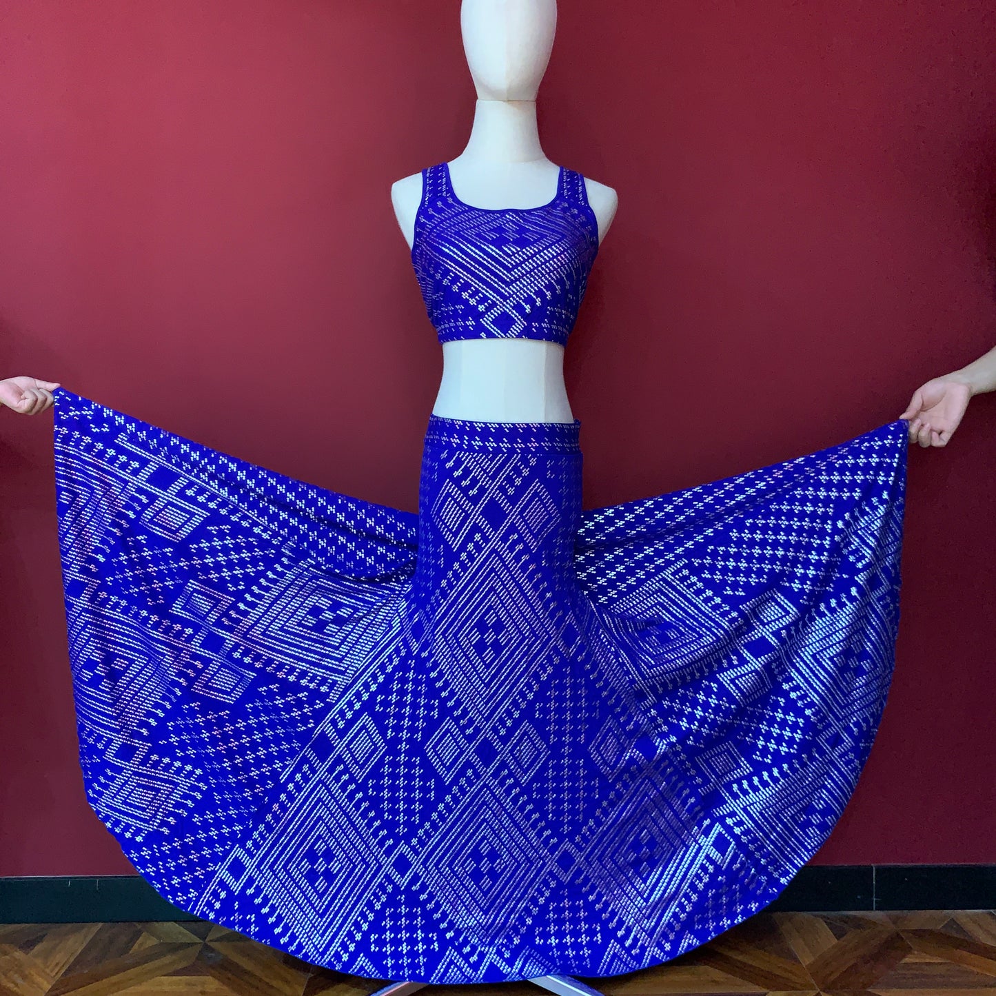 Modern Big Big Big Assuit Mermaid skirts Tribal Fusion Peformance Costumes ATS Flamenco skirts