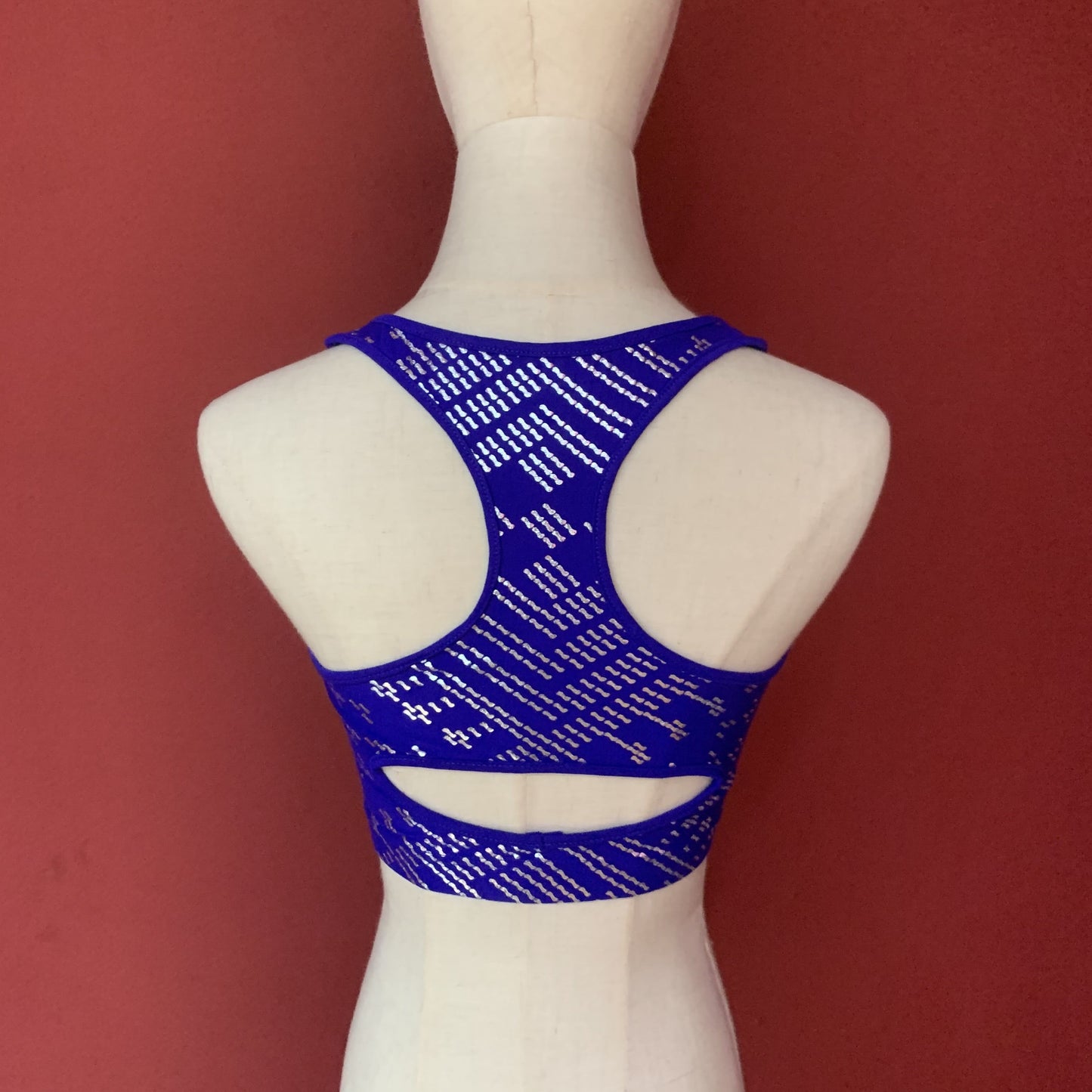 Tribal Fashions ATS choli Assuit The Elastic Rayon Faux Assuit Foil Print vest